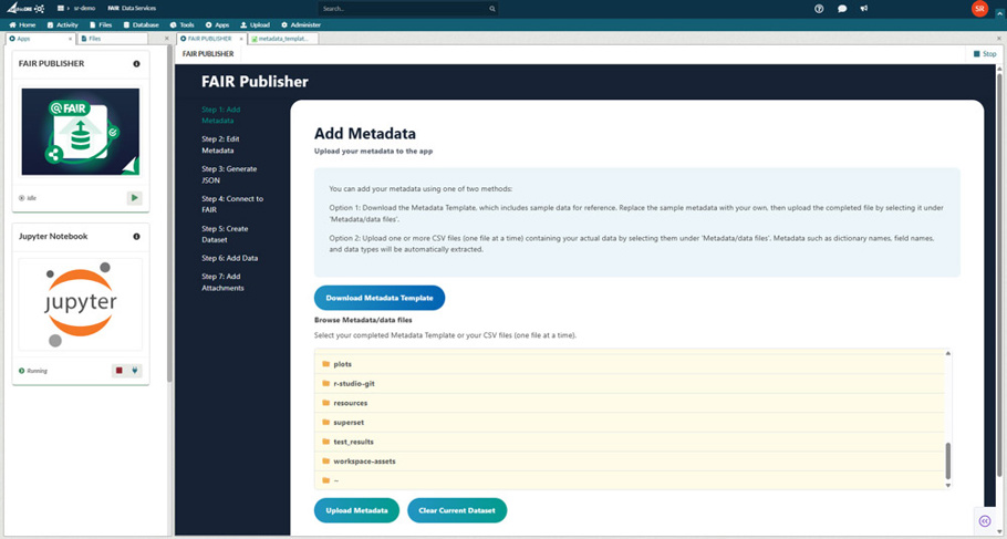 FAIR Publisher ‘helper app’,